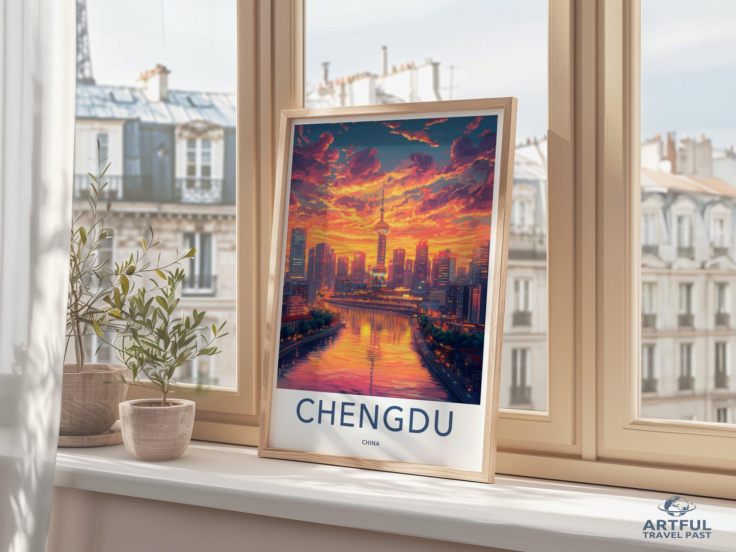 Chengdu Poster - China Wall Art