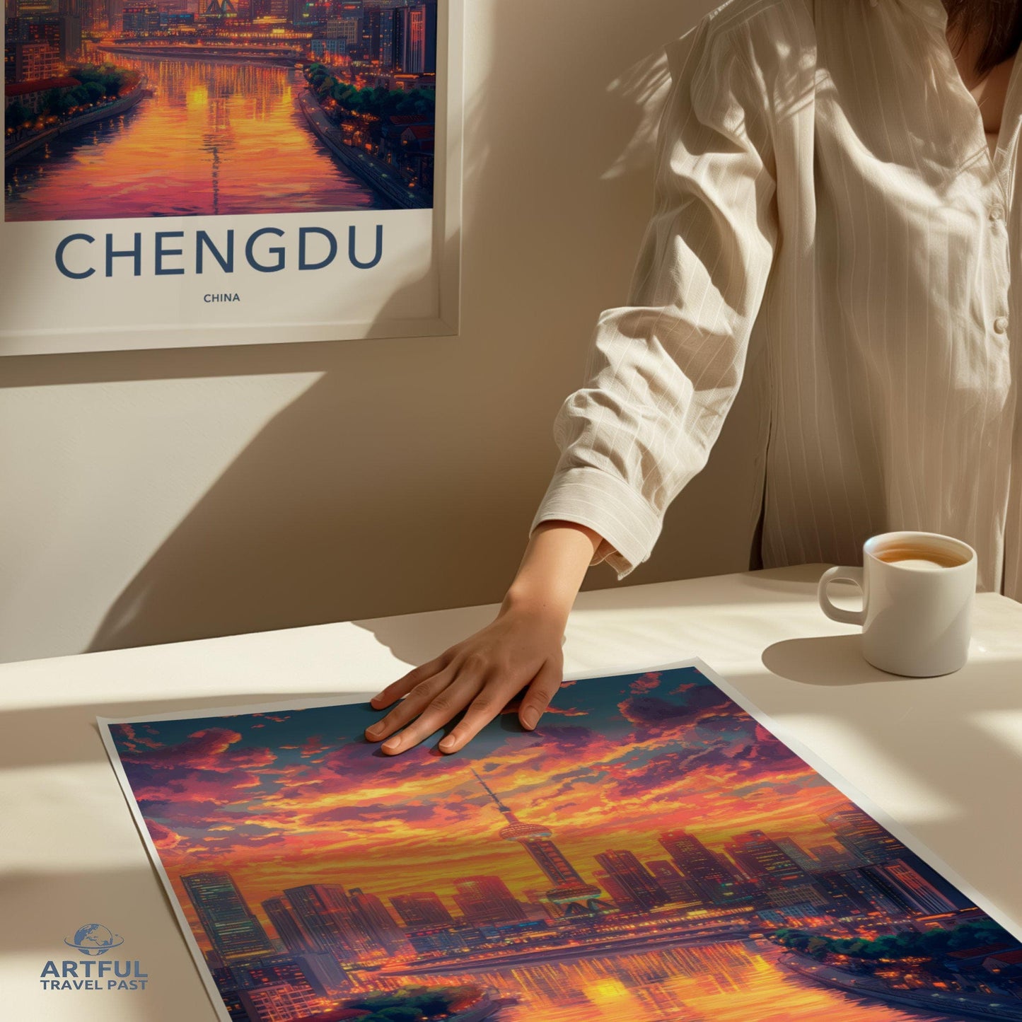 Chengdu Poster - China Wall Art