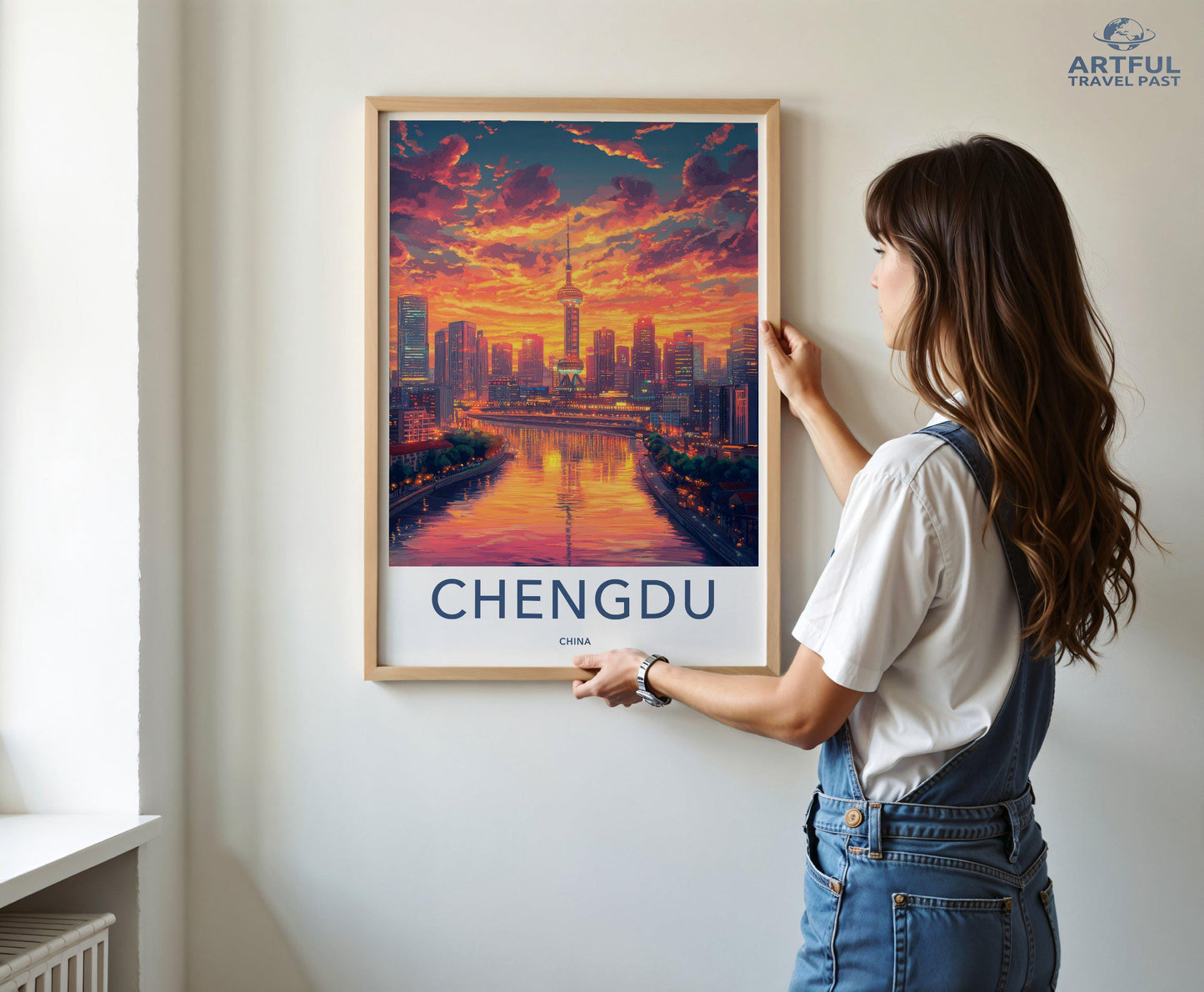 Chengdu Poster - China Wall Art