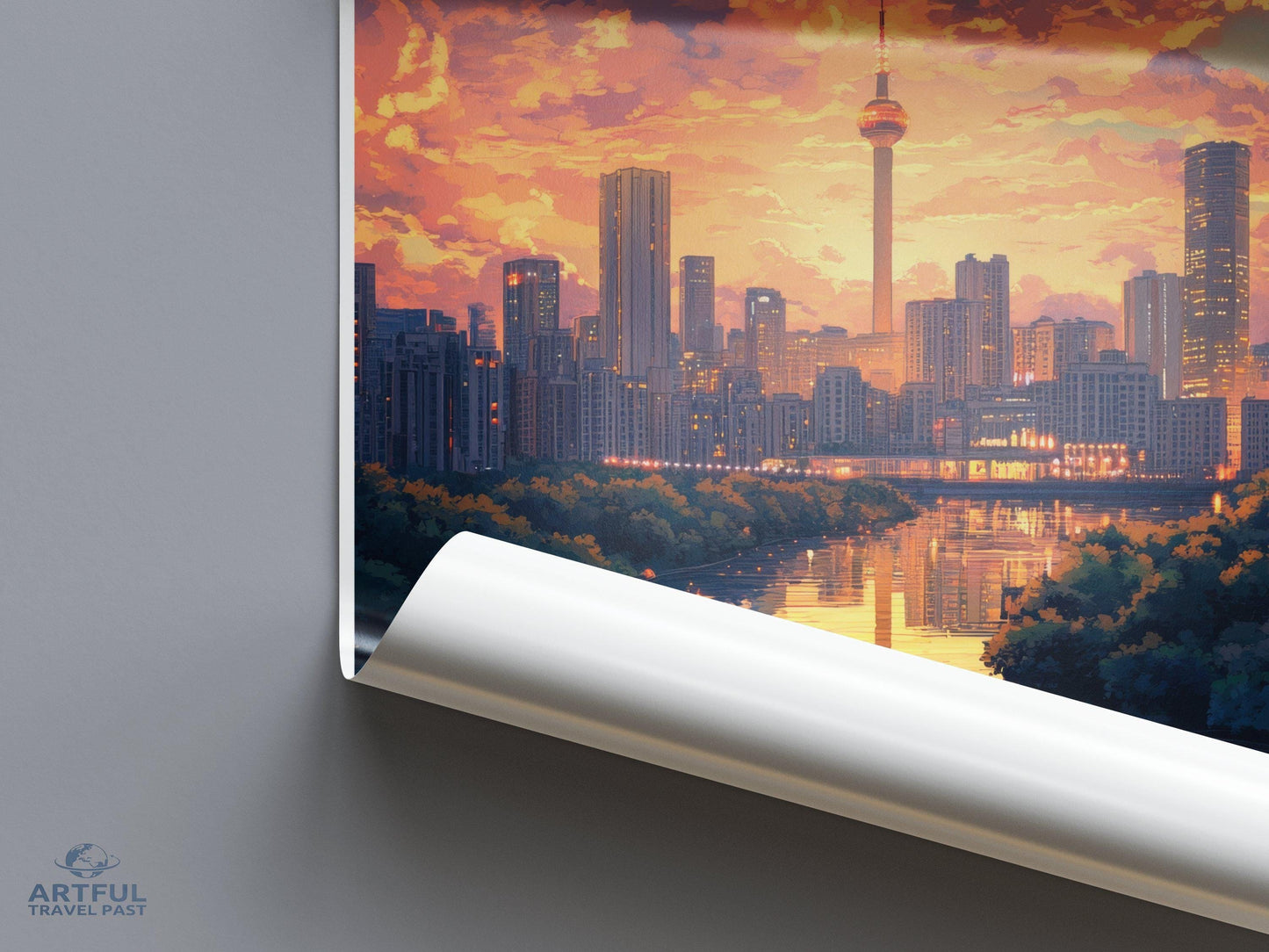 Chengdu Poster - China Wall Art