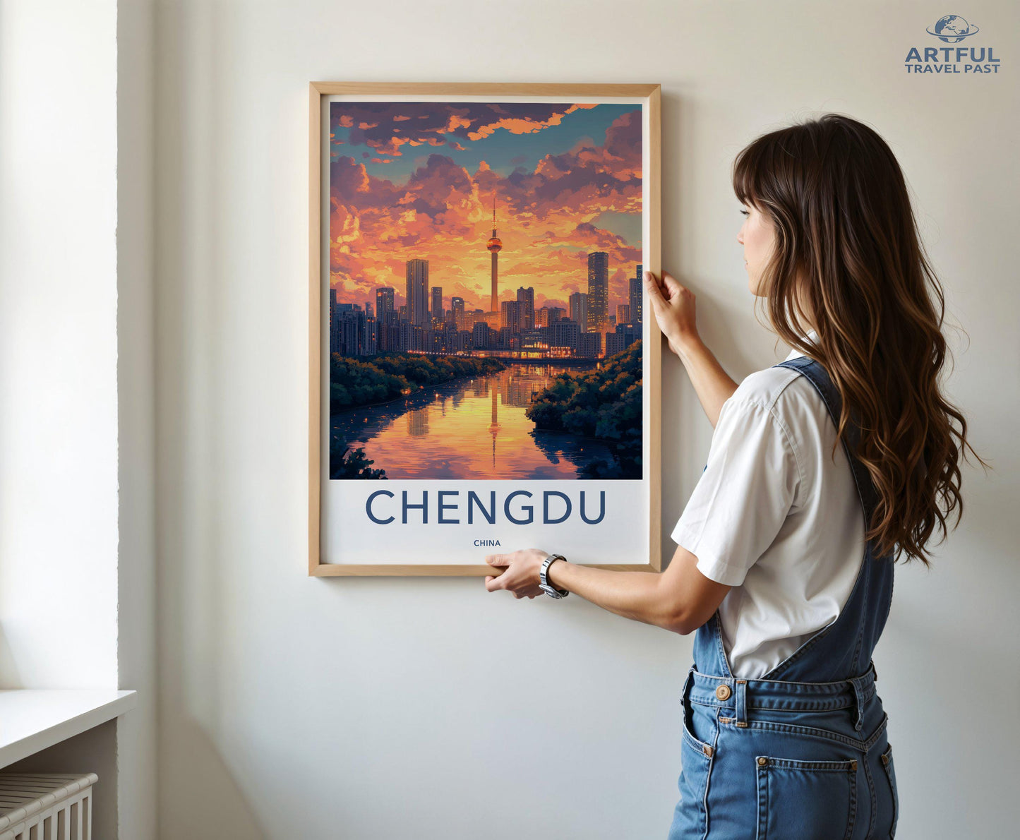 Chengdu Poster - China Wall Art