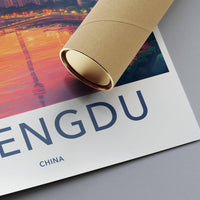 Chengdu Poster - China Wall Art