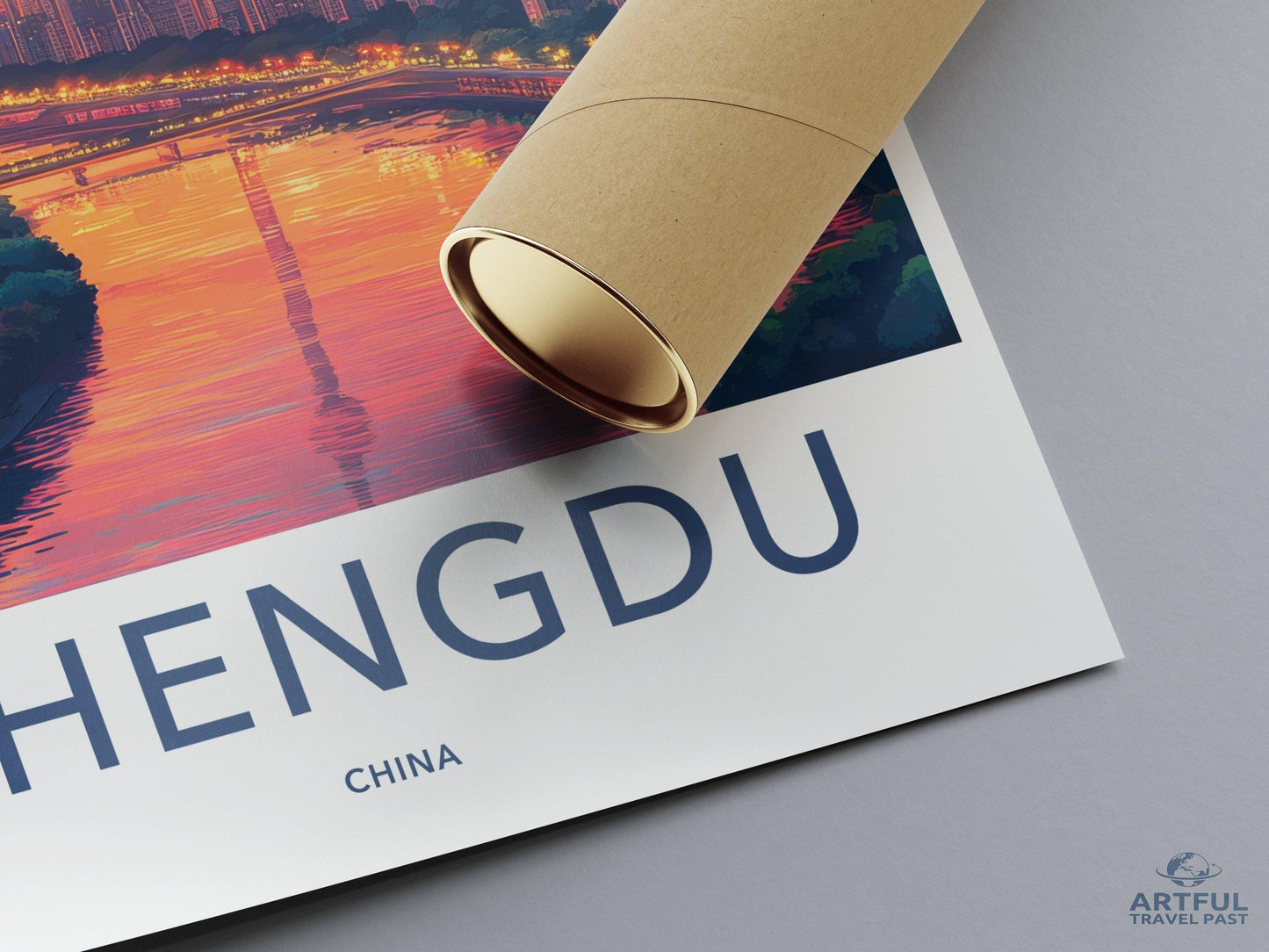 Chengdu Poster - China Wall Art