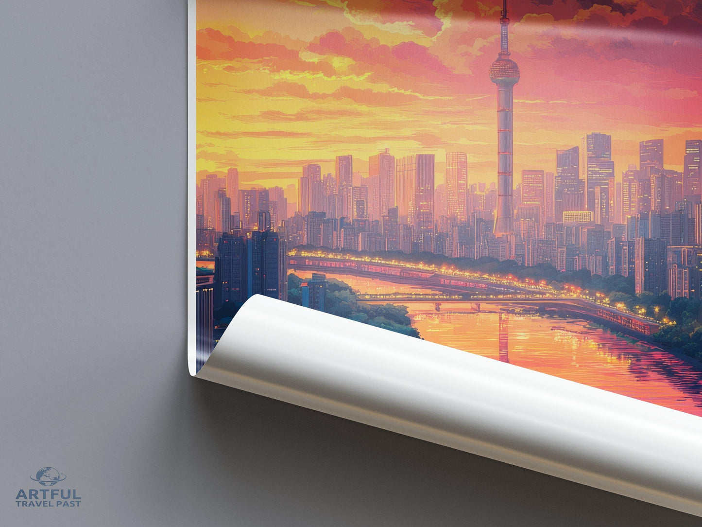 Chengdu Poster - China Wall Art