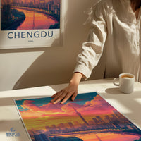 Chengdu Poster - China Wall Art