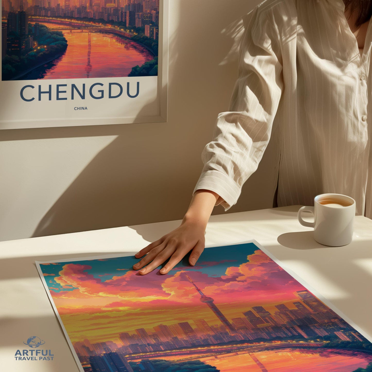 Chengdu Poster - China Wall Art