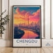Chengdu Poster - China Wall Art