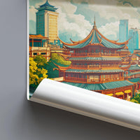 Chengdu Poster - China Wall Art