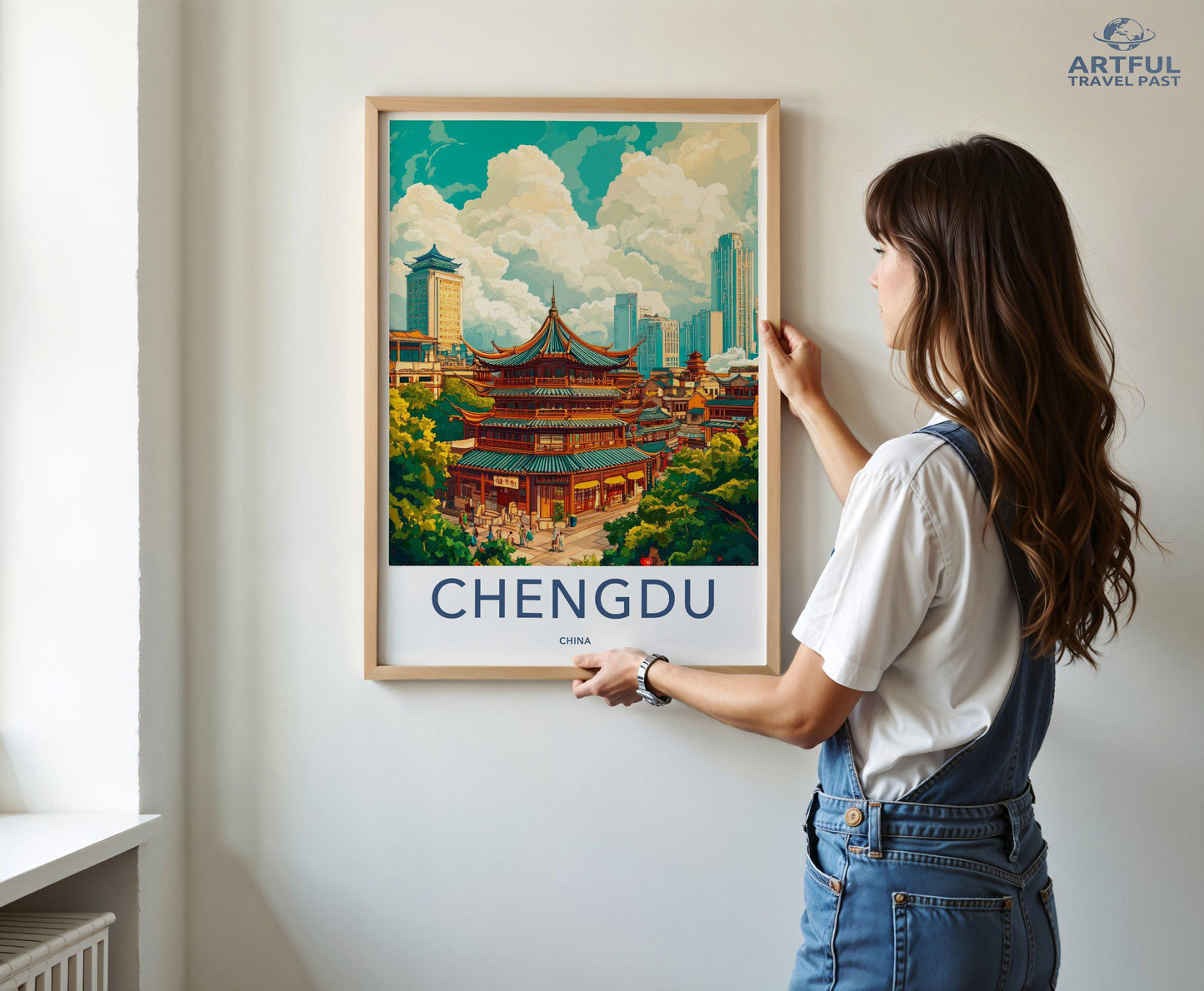 Chengdu Poster - China Wall Art