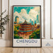 Chengdu Poster - China Wall Art