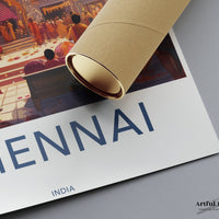 Chennai Poster - India Wall Art