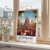 Chennai Poster - India Wall Art