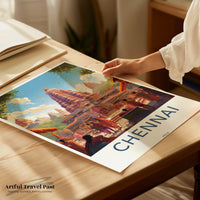 Chennai Poster - India Wall Art