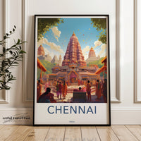 Chennai Poster - India Wall Art