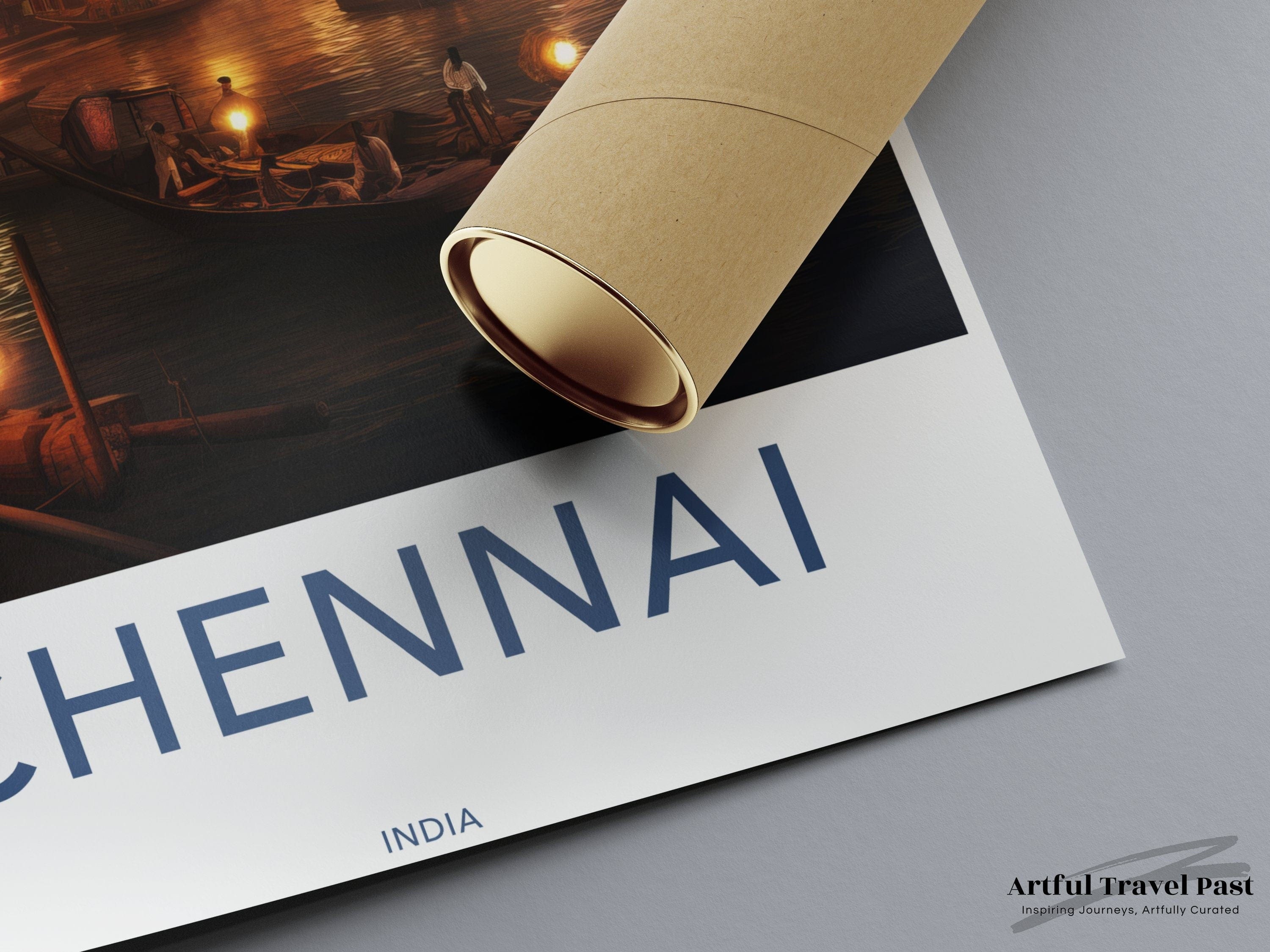 Chennai Poster | Tamil Nadu Wall Art | India Decor