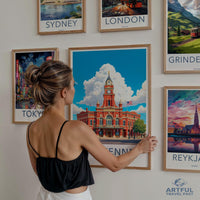 Cheyenne Poster - Wyoming Wall Art