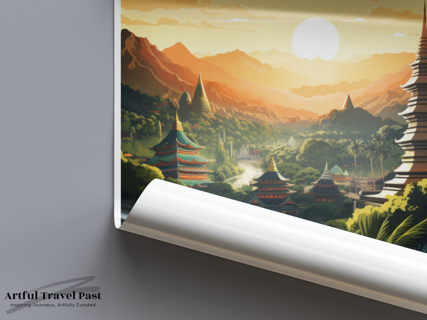 Chiang Mai Thailand Poster