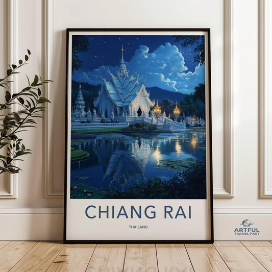 Chiang Rai Poster - Thailand Wall Art