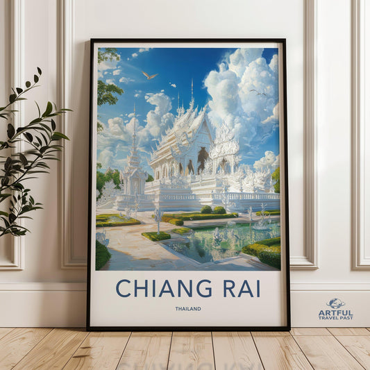 Chiang Rai Poster - Thailand Wall Art