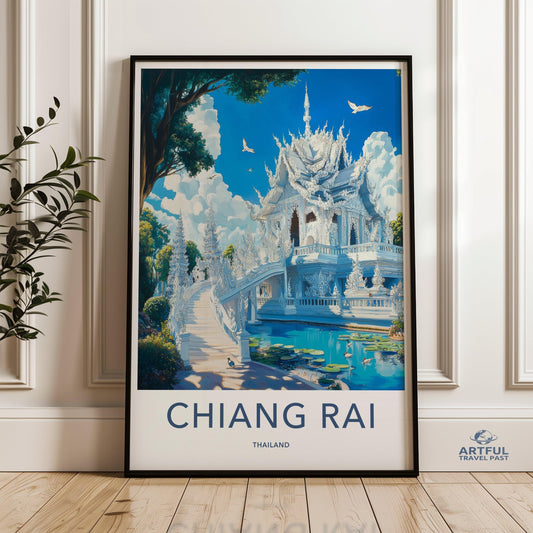 Chiang Rai Poster - Thailand Wall Art