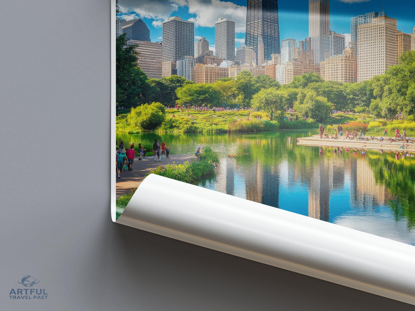 Chicago Poster - Illinois Wall Art