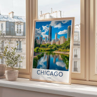 Chicago Poster - Illinois Wall Art