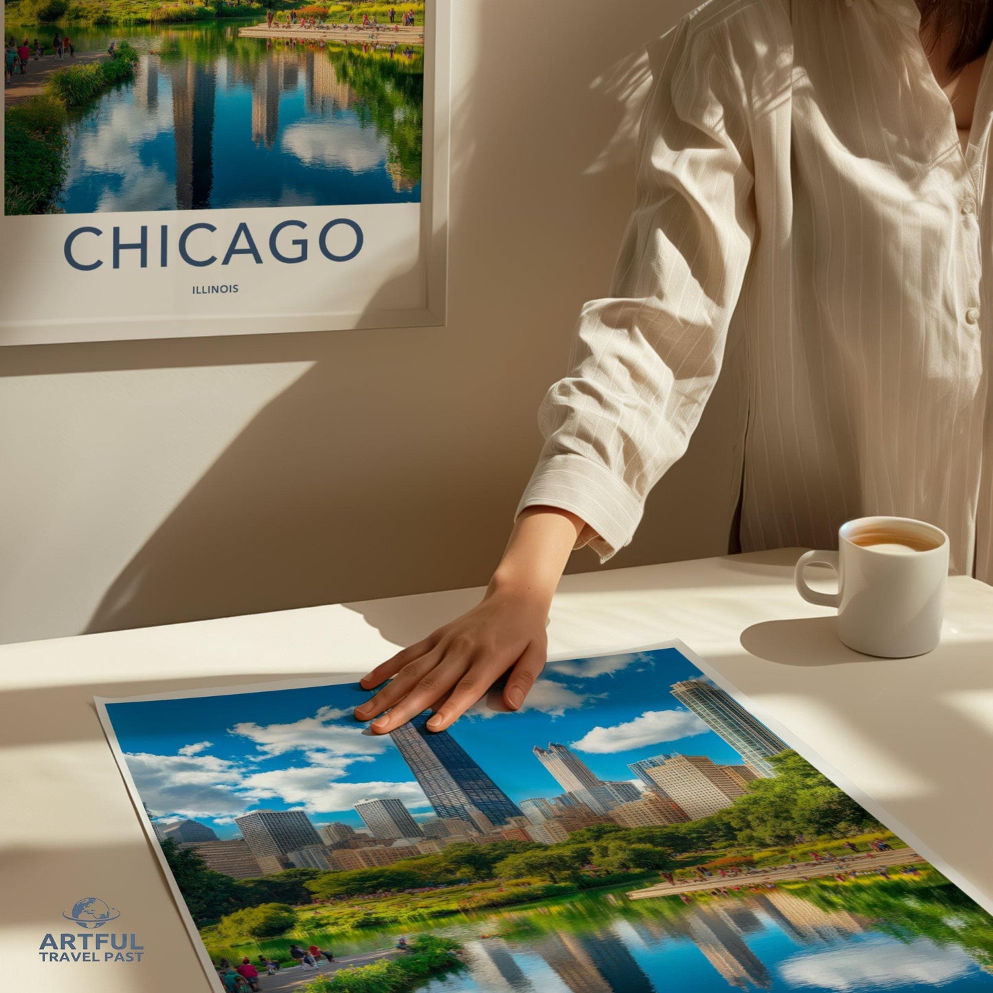 Chicago Poster - Illinois Wall Art