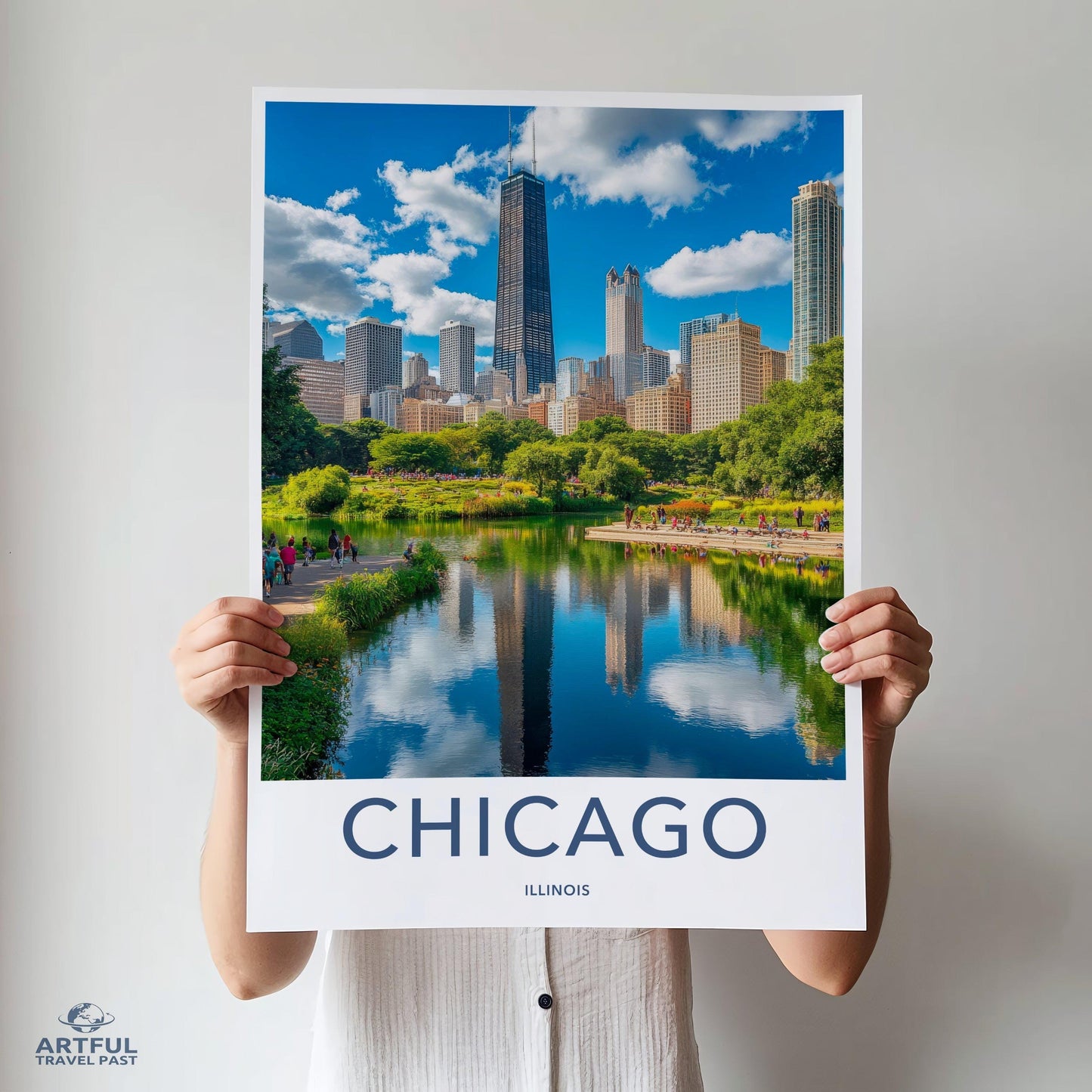 Chicago Poster - Illinois Wall Art