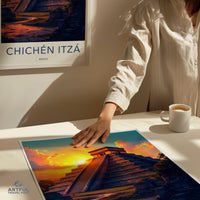 Chichen Itza Poster - Mexico Wall Art