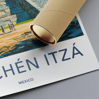 Chichen Itza Poster - Mexico Wall Art
