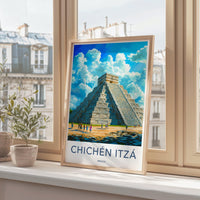 Chichen Itza Poster - Mexico Wall Art