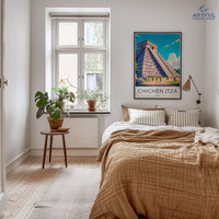 Chichen Itza Poster - Mexico Wall Art