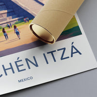 Chichen Itza Poster - Mexico Wall Art