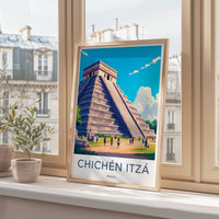 Chichen Itza Poster - Mexico Wall Art