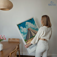 Chichen Itza Poster - Mexico Wall Art