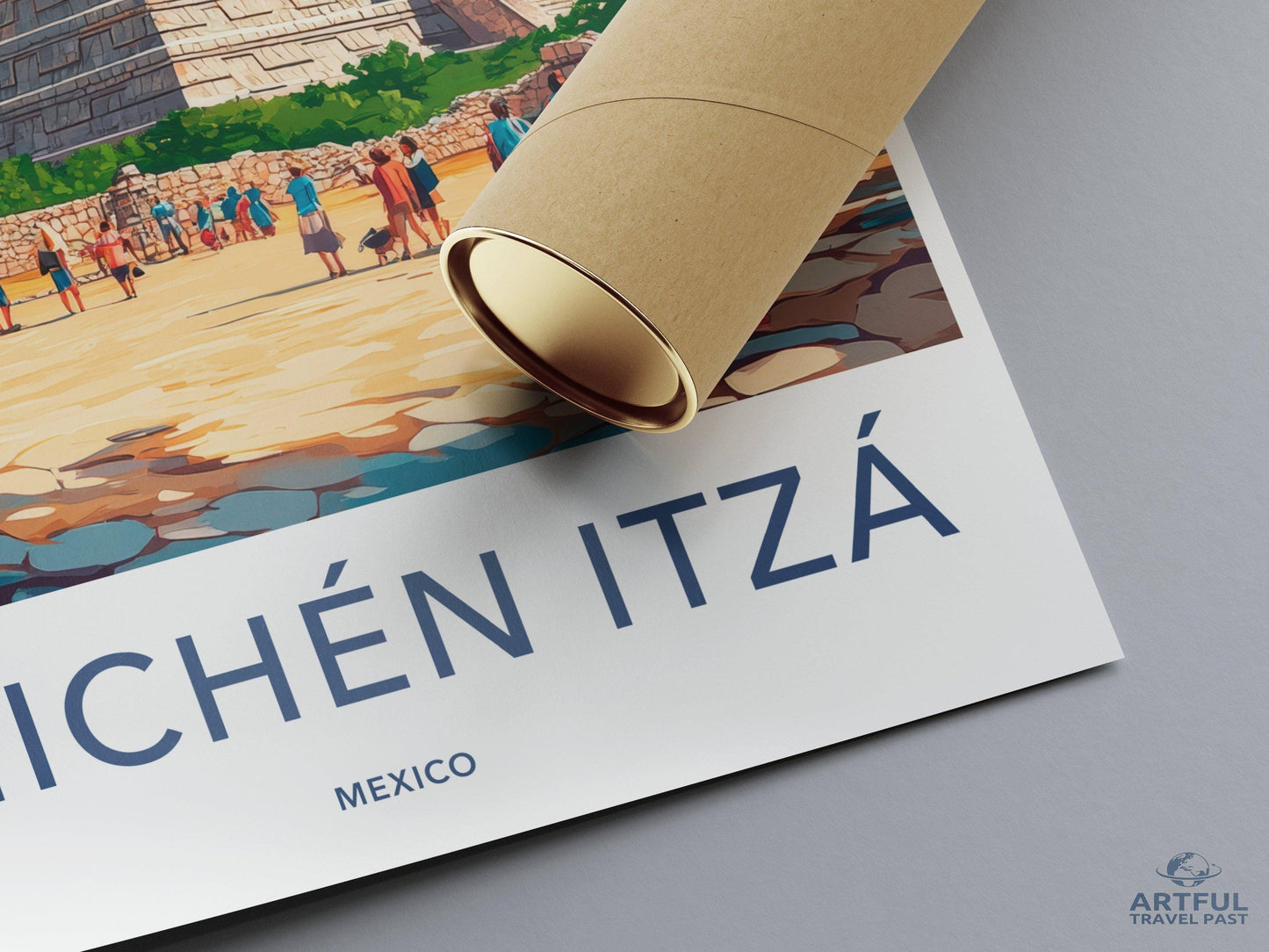 Chichen Itza Poster - Mexico Wall Art