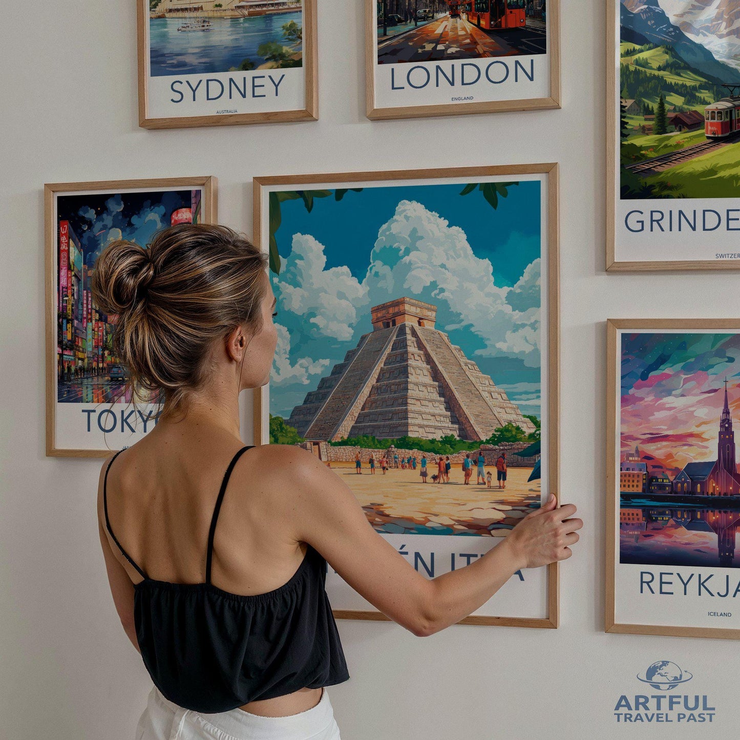 Chichen Itza Poster - Mexico Wall Art
