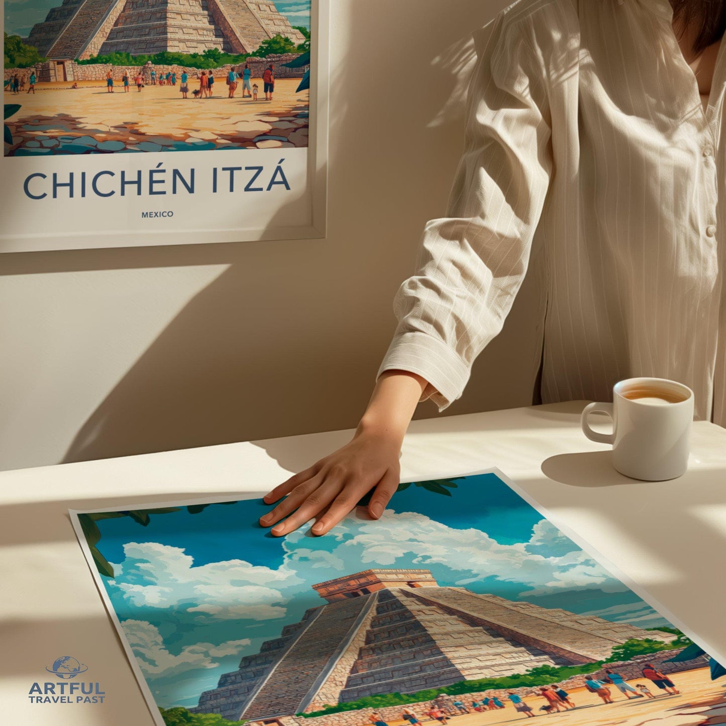 Chichen Itza Poster - Mexico Wall Art
