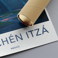 Chichen Itza Poster - Mexico Wall Art
