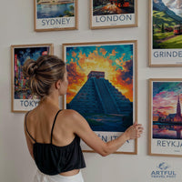 Chichen Itza Poster - Mexico Wall Art