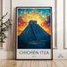 Chichen Itza Poster - Mexico Wall Art