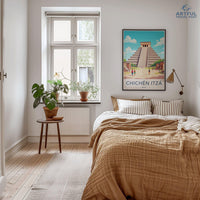 Chichen Itza Poster - Mexico Wall Art