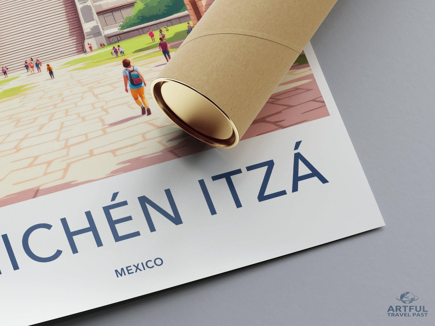 Chichen Itza Poster - Mexico Wall Art