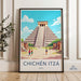 Chichen Itza Poster - Mexico Wall Art