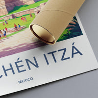 Chichen Itza Poster - Mexico Wall Art