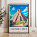 Chichen Itza Poster - Mexico Wall Art