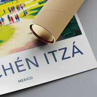 Chichen Itza Poster - Mexico Wall Art