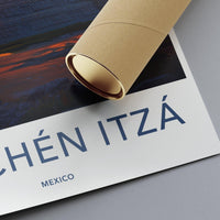 Chichen Itza Poster - Mexico Wall Art