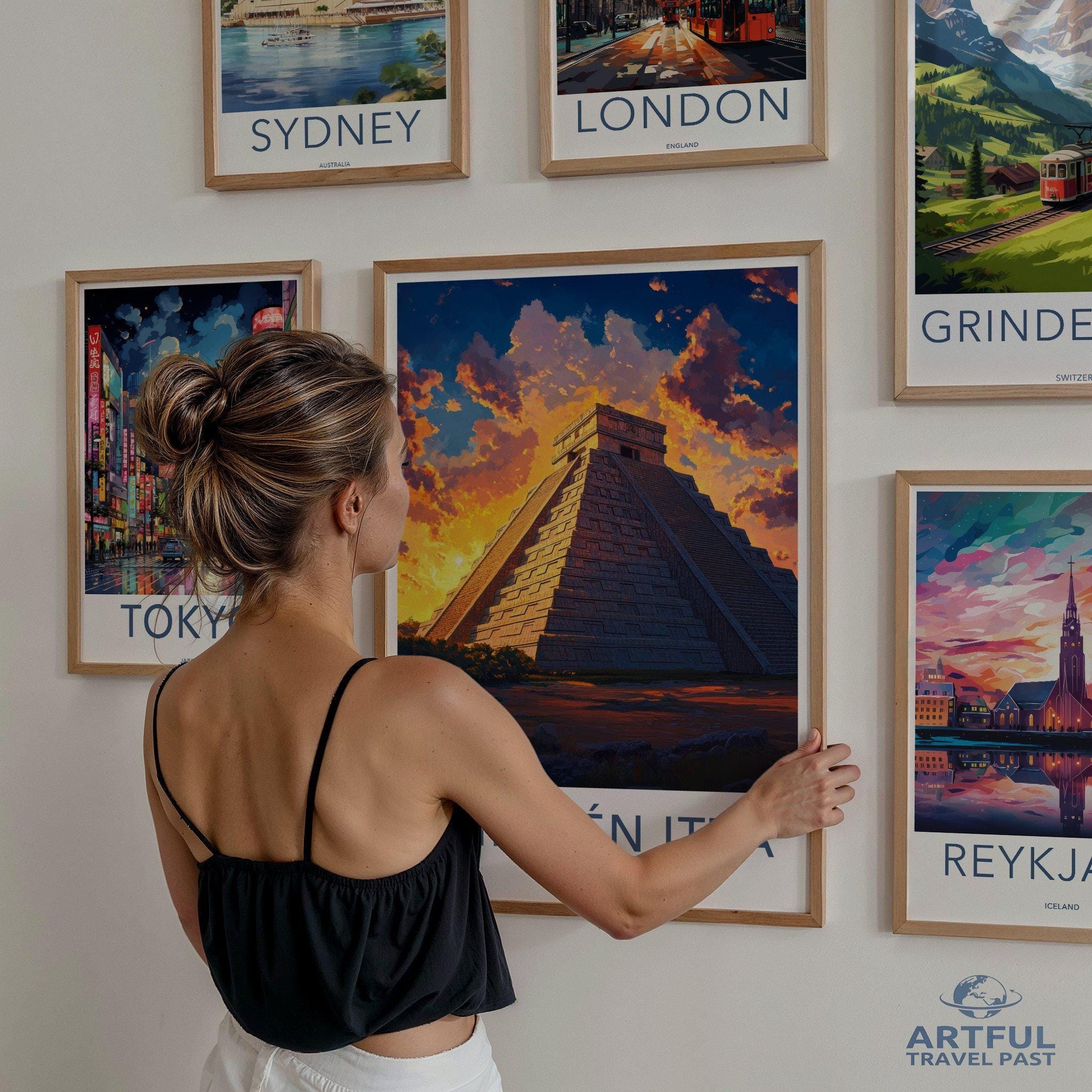 Chichen Itza Poster - Mexico Wall Art