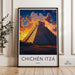 Chichen Itza Poster - Mexico Wall Art